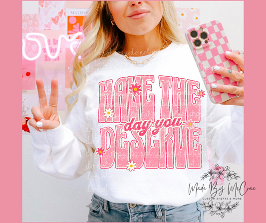 Day you Deserve Pink