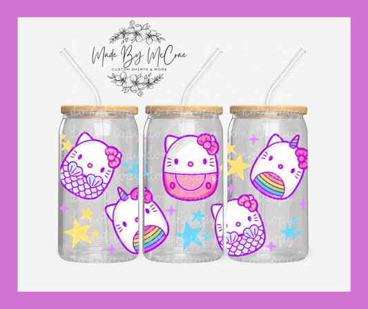 Hello Kitty Squishmallow Cup